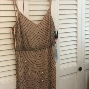 Adrianna Papell Blouson Sheath Dress